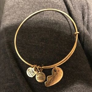 Alex & Ani Gold BFF “Friends” Half Bracelet